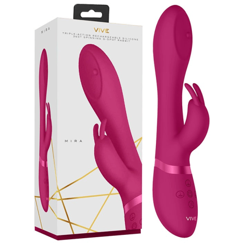 Metro Vibrators G Spot Focus Rabbit Vibrator by VIVE - Mira