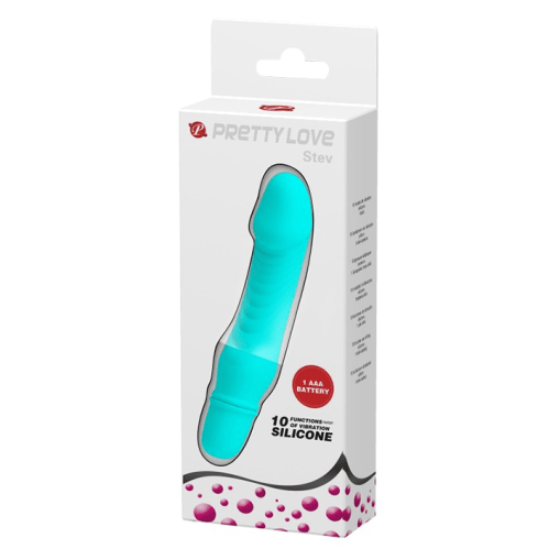 Claredale Vibrators Mini Vibrator Bullet by Pretty Love  "Stev" (Blue)