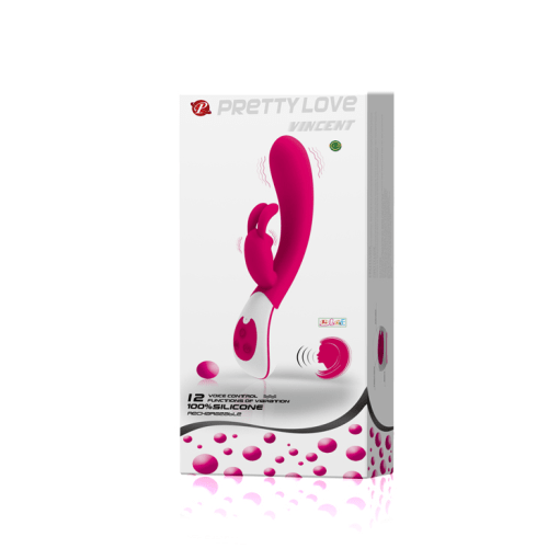 Boda VIBRATORS Pretty Love Premium Dual Function- G Spot & Clitoral Rabbit Vibrator 'Vincent'