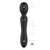 Metro Vibrators VIVE - Enora Wand & Vibrator Double Ended Rechargeable Black
